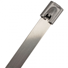 Techspan 762847 - CABLE TIE 24Inch 250LB STAINLESS STEEL 100PK