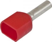 Techspan FER2-18-8D - Red 2x18awg 8mm 500pk