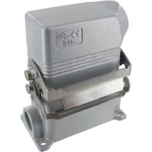 Techspan E16SESM32D - 16P INSERTS - SIDE ENTRY HOOD M32  DOUBLE LEVER SURFACE MOUNTING BASE M32-M25