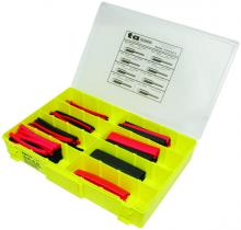 Techspan 769001 - FLIP KIT, DUAL WALL ADH-LINED HEAT SHRINK TUBING [14 ITEMS]
