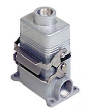 Techspan E06TESM25S - 6P INSERTS - TOP ENTRY HOOD  SINGLE LEVER SURFACE MOUNTING BASE  M25-M20