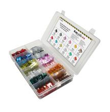 Techspan 766207 - 380PC Standard Blade Fuse Assortment Kit - (Mini Flip Kit Series)