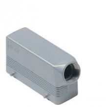 Techspan ESTP24D12 - HOOD - 24P+Ground    FOUR PEGS  SIDE ENTRY  HIGH CONSTRUCTION  CABLE GLAND NPT 1