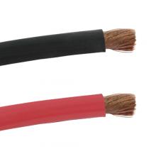 Techspan 669277 - CABLE BATTERY RUBBER 4/0GA RED 25FT