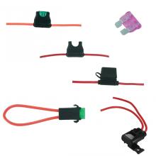 Techspan 664117 - FUSE HOLDER INLINE PAN MNT STD BLADE 10GA OG