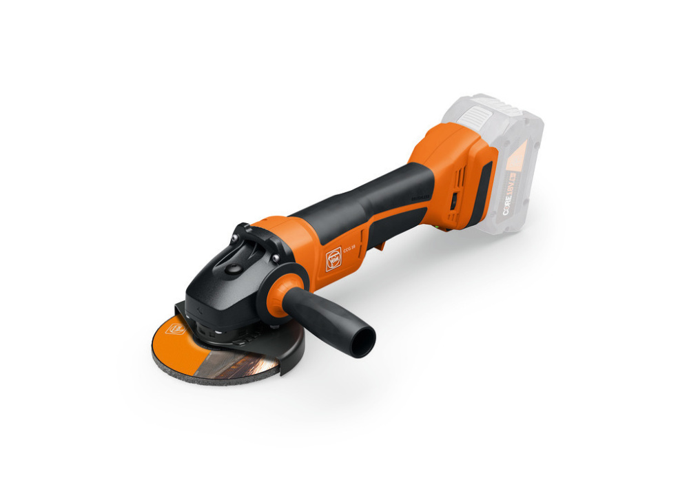 Cordless angle grinder, 5 [125] in[mm] dia.<span class=' ItemWarning' style='display:block;'>Item is usually in stock, but we&#39;ll be in touch if there&#39;s a problem<br /></span>