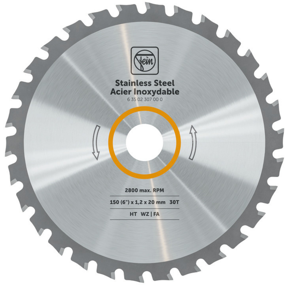Hand-held circular saw blade for stainless steel<span class=' ItemWarning' style='display:block;'>Item is usually in stock, but we&#39;ll be in touch if there&#39;s a problem<br /></span>