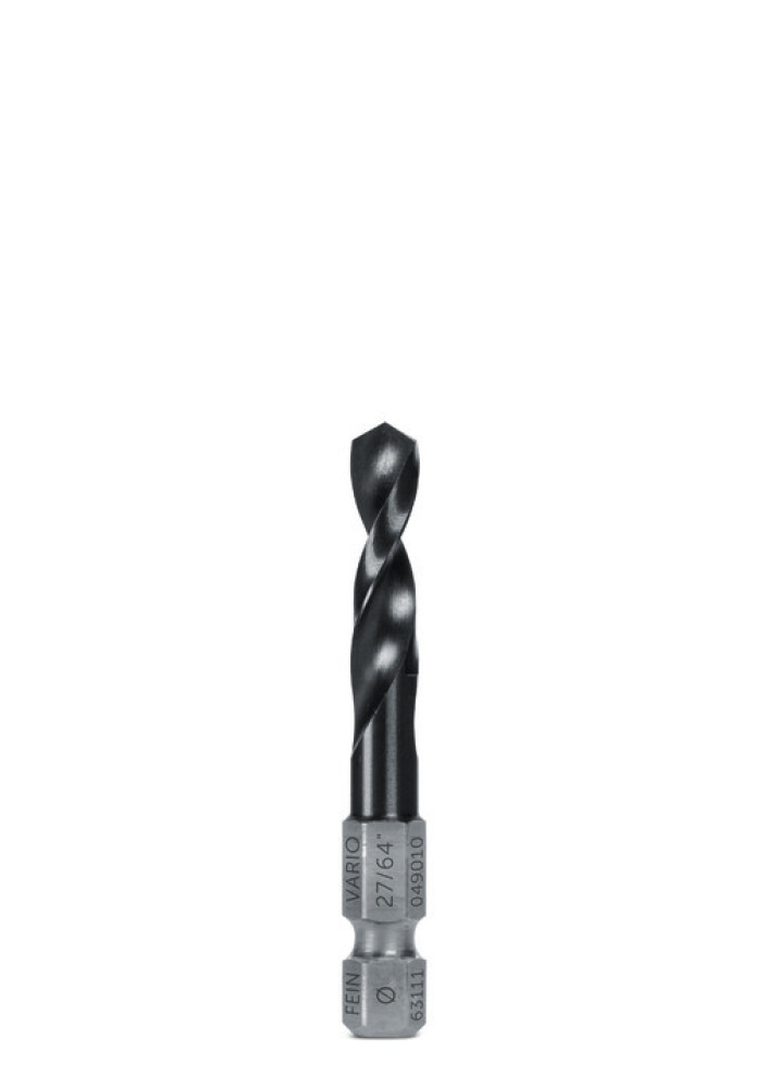 VARIO twist drill 27/64&#34; (1/2&#34; thread)<span class=' ItemWarning' style='display:block;'>Item is usually in stock, but we&#39;ll be in touch if there&#39;s a problem<br /></span>