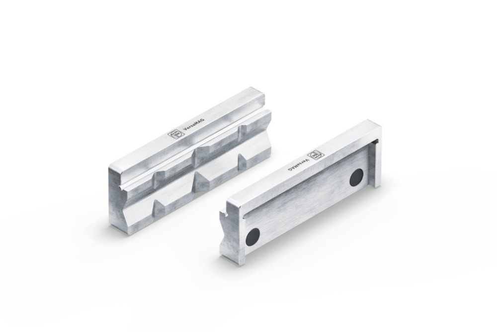 Pair of protective jaws (B) prism 110 mm aluminum (FEIN VersaMAG)<span class=' ItemWarning' style='display:block;'>Item is usually in stock, but we&#39;ll be in touch if there&#39;s a problem<br /></span>