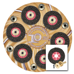 17&#34; DISC W/6 TURBO CUT PINS (WIP)<span class=' ItemWarning' style='display:block;'>Item is usually in stock, but we&#39;ll be in touch if there&#39;s a problem<br /></span>