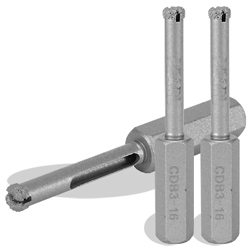 9/16 x 3/8 Pearl P3™ Tile & Stone Core Drill Bit<span class=' ItemWarning' style='display:block;'>Item is usually in stock, but we&#39;ll be in touch if there&#39;s a problem<br /></span>
