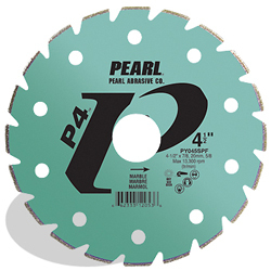 4-1/2 x 7/8,20mm, 5/8 Pearl P4™ Electroplated Marble Blade<span class=' ItemWarning' style='display:block;'>Item is usually in stock, but we&#39;ll be in touch if there&#39;s a problem<br /></span>