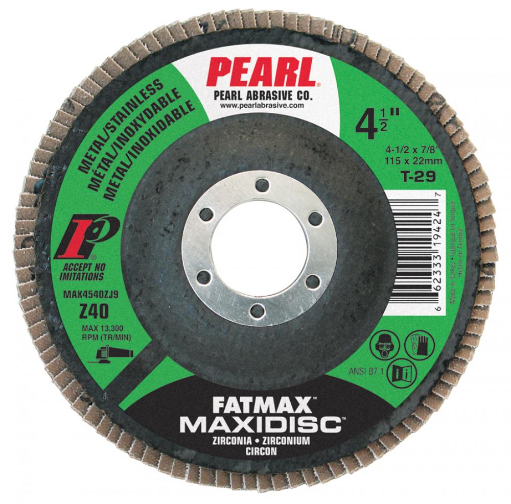 5 x 7/8 Fatmax™ Zirconia Maxidisc™Type 29 Shape Flap Disc<span class=' ItemWarning' style='display:block;'>Item is usually in stock, but we&#39;ll be in touch if there&#39;s a problem<br /></span>