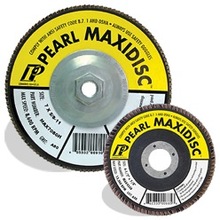 Pearl Abrasive Co. MAX5060 - 5X7/8 A60 FOR METAL (BX 10)