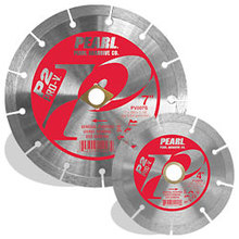 Pearl Abrasive Co. PV009S - 9 x .100 x 7/8, Dia, 5/8 Pearl P2 Pro-V™ General Purpose Blade, 10mm Rim