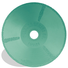 Pearl Abrasive Co. LWC04B - 4 x 100 x 7/8, 20mm, 5/8 Pearl P4™ Granite & Marble Contour Blade