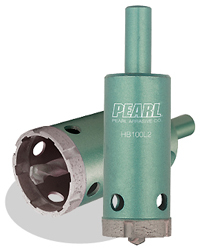 Pearl Abrasive Co. HB100L2 - 1 x 2-1/4 x 3/8 Pearl P4™ Tile & Marble Dry Core Bit