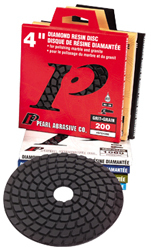 Pearl Abrasive Co. SPD41000 - 4" Pearl Premium Polishing Pad, 1000 Grit