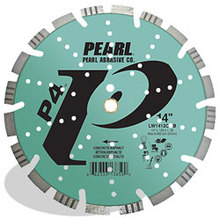 Pearl Abrasive Co. LW1612CMB - 16 x .125 x 1, 20mm Pearl P4™ Concrete & Asphalt Combo Blade, 15mm Rim