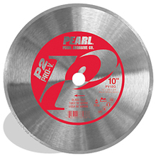 Pearl Abrasive Co. PV07G - 7 x .050 x 5/8 Pearl P2 Pro-V™ Glass Tile Blade, 7mm Rim