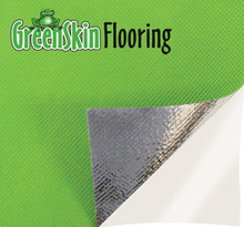 Pearl Abrasive Co. GS3675 - 36" x 75' GreenSkin™ Flooring Underlayment Membrane