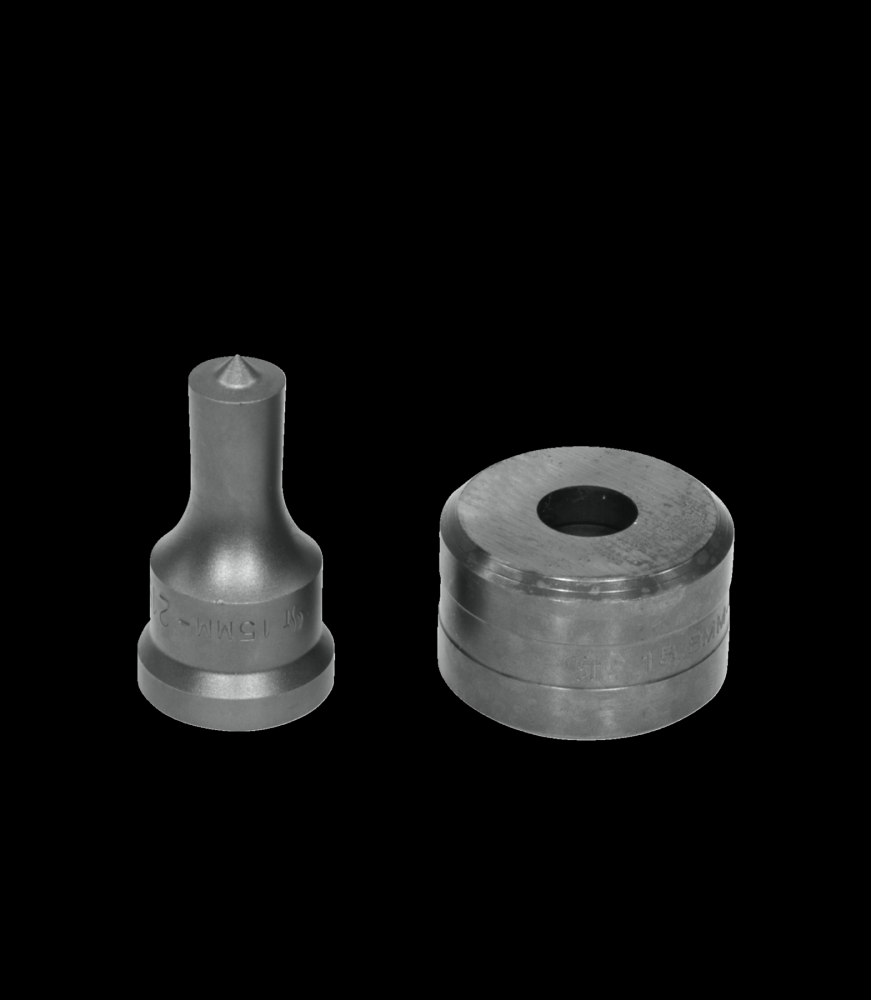15mm Metric Punch & Die Set<span class=' ItemWarning' style='display:block;'>Item is usually in stock, but we&#39;ll be in touch if there&#39;s a problem<br /></span>