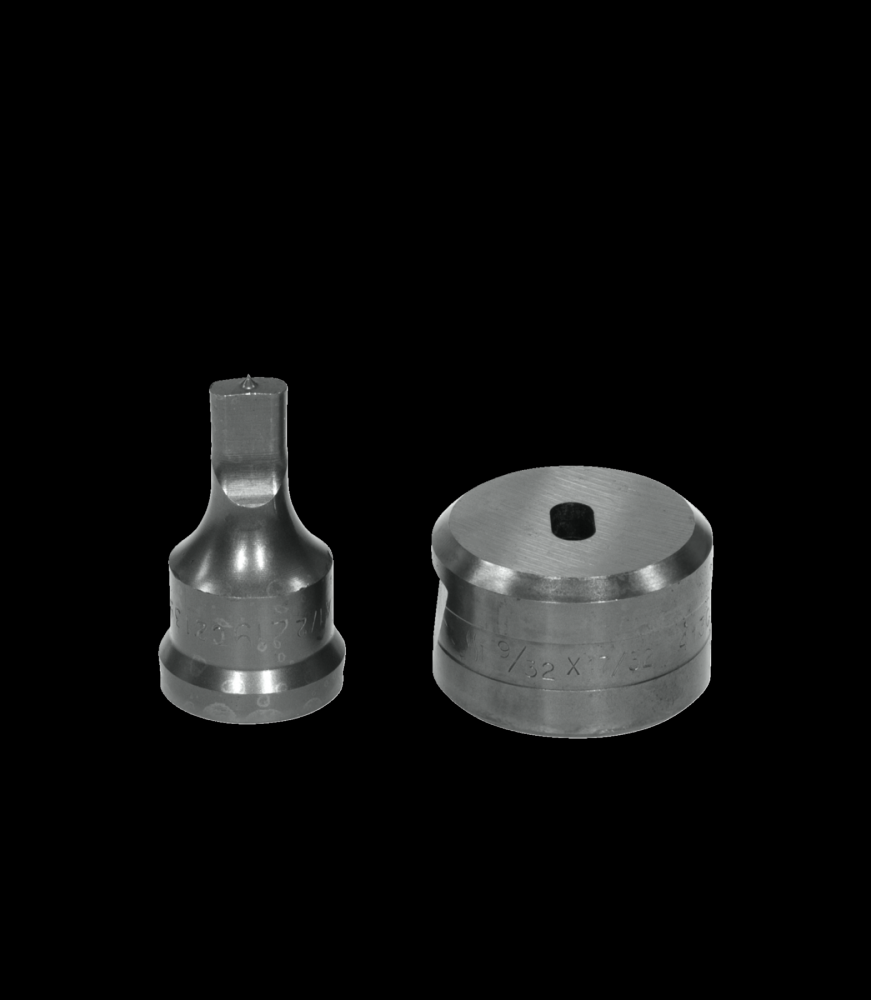 1/4x1/2 Oblong Punch & Die Set<span class=' ItemWarning' style='display:block;'>Item is usually in stock, but we&#39;ll be in touch if there&#39;s a problem<br /></span>