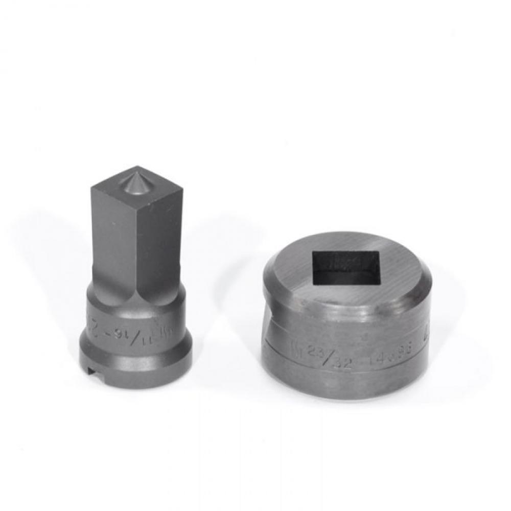 11/16 Square Punch & Die Set<span class=' ItemWarning' style='display:block;'>Item is usually in stock, but we&#39;ll be in touch if there&#39;s a problem<br /></span>