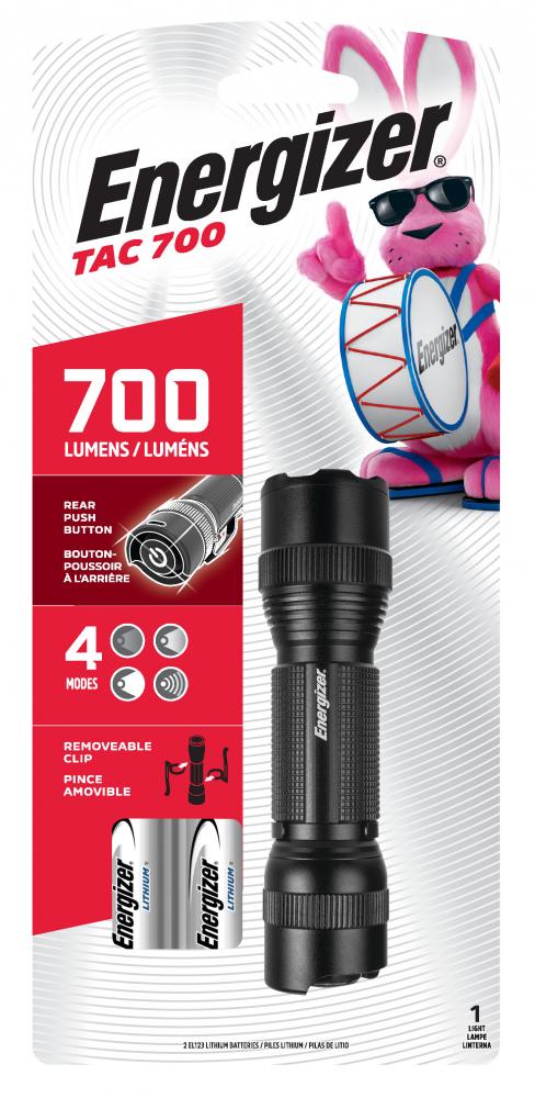 Energizer Vision HD Tactical Metal Flashlight – TAC 700<span class=' ItemWarning' style='display:block;'>Item is usually in stock, but we&#39;ll be in touch if there&#39;s a problem<br /></span>