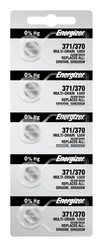 Energizer 371 Silver Oxide Button Battery, 1 Pack<span class=' ItemWarning' style='display:block;'>Item is usually in stock, but we&#39;ll be in touch if there&#39;s a problem<br /></span>