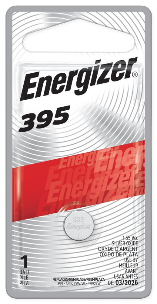 Energizer 395 Silver Oxide Button Battery, 1 Pack<span class=' ItemWarning' style='display:block;'>Item is usually in stock, but we&#39;ll be in touch if there&#39;s a problem<br /></span>