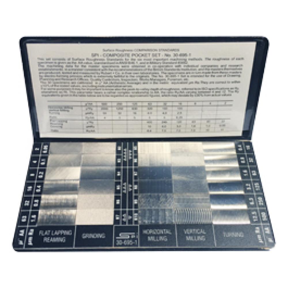 #130 COMPOSITE SET - SURFACE ROUGHNESS COMPARATOR<span class=' ItemWarning' style='display:block;'>Item is usually in stock, but we&#39;ll be in touch if there&#39;s a problem<br /></span>