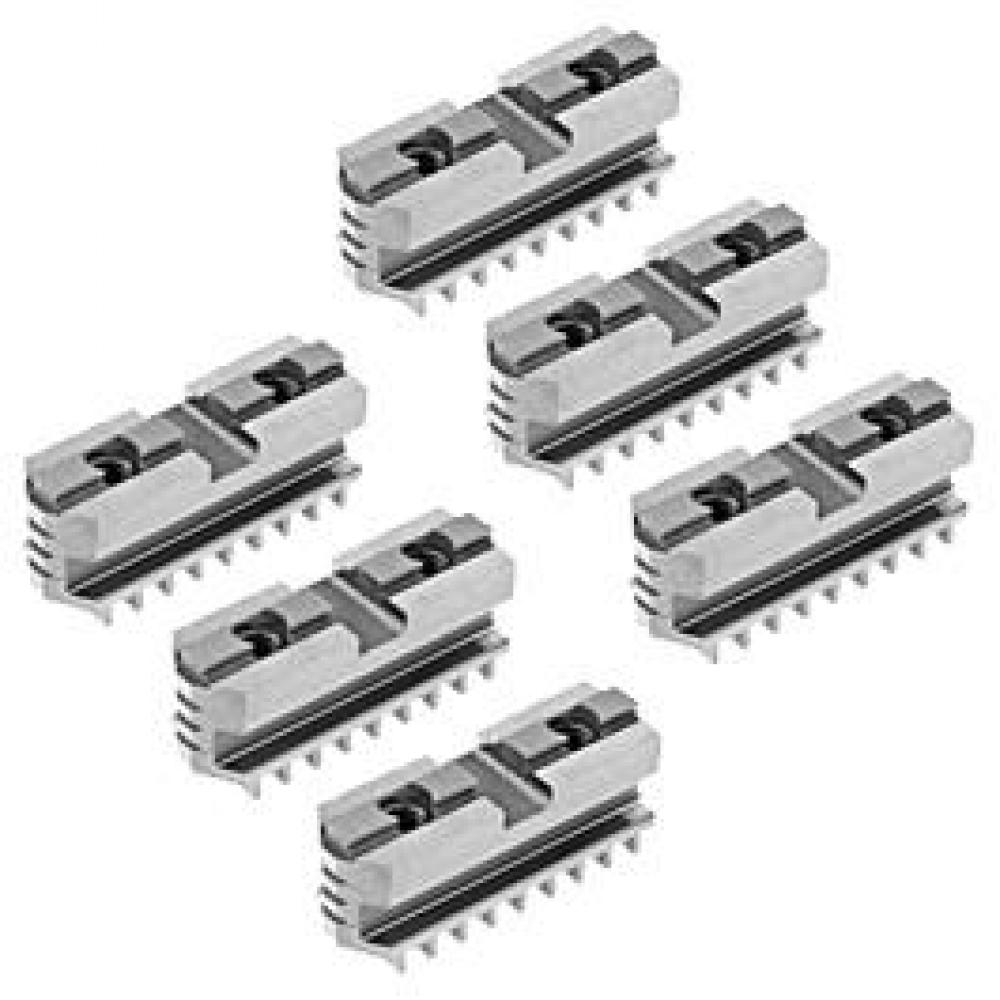 8&#34; CHUCK HARD MASTER JAWS (6 PCS/SET) 3800 SERIES<span class=' ItemWarning' style='display:block;'>Item is usually in stock, but we&#39;ll be in touch if there&#39;s a problem<br /></span>