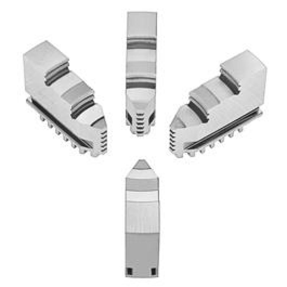 6&#34; CHUCK HARD SOLID OUTSIDE JAWS (4 PCS/SET) 3600 SERIES<span class=' ItemWarning' style='display:block;'>Item is usually in stock, but we&#39;ll be in touch if there&#39;s a problem<br /></span>