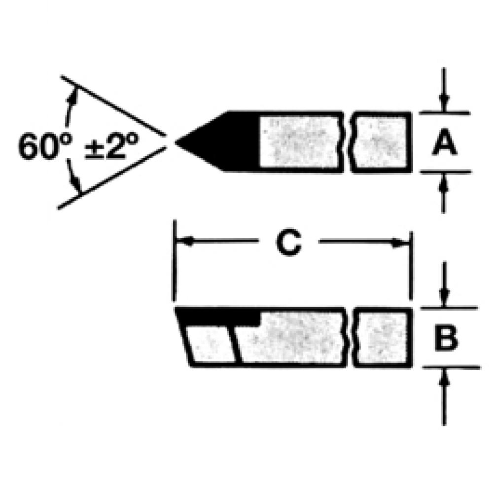 BRAZED TOOL E12 C5<span class=' ItemWarning' style='display:block;'>Item is usually in stock, but we&#39;ll be in touch if there&#39;s a problem<br /></span>