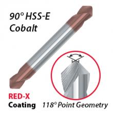KAR Industrial Inc. 540096 - DRILL 3/16 90 DEG HSS-E SPOTTING DRILL RED-X D/E MAGAFOR