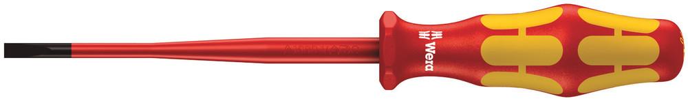 160ISS 0.8 X 4.0 X 100 MM VDE-INSULATED SCREWDRIVER<span class=' ItemWarning' style='display:block;'>Item is usually in stock, but we&#39;ll be in touch if there&#39;s a problem<br /></span>