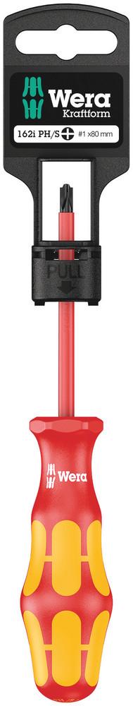 162i PH/S # 1 x 80 mm Hang-Tag VDE Insulated screwdriver for PlusMinus screws<span class=' ItemWarning' style='display:block;'>Item is usually in stock, but we&#39;ll be in touch if there&#39;s a problem<br /></span>