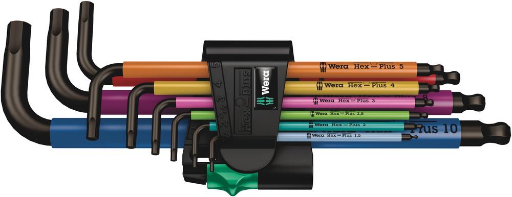 950 SPKL/9 SM MULTICOLOUR LONG ARM HEX KEY SET (no SB)<span class=' ItemWarning' style='display:block;'>Item is usually in stock, but we&#39;ll be in touch if there&#39;s a problem<br /></span>