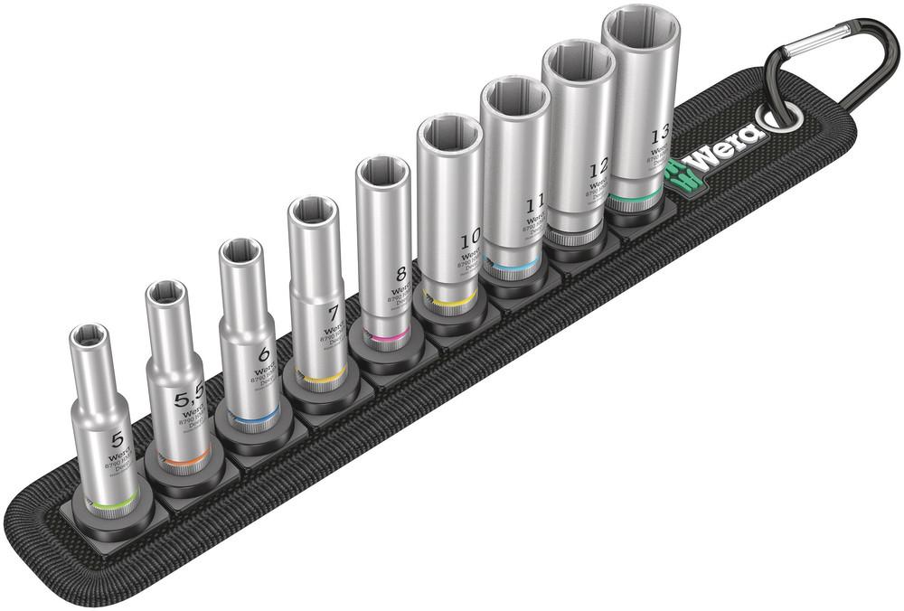Belt A Deep 1 (8790 HMA Deep Sockets on Belt - 9 piece set - SW 5 - SW 13)<span class=' ItemWarning' style='display:block;'>Item is usually in stock, but we&#39;ll be in touch if there&#39;s a problem<br /></span>