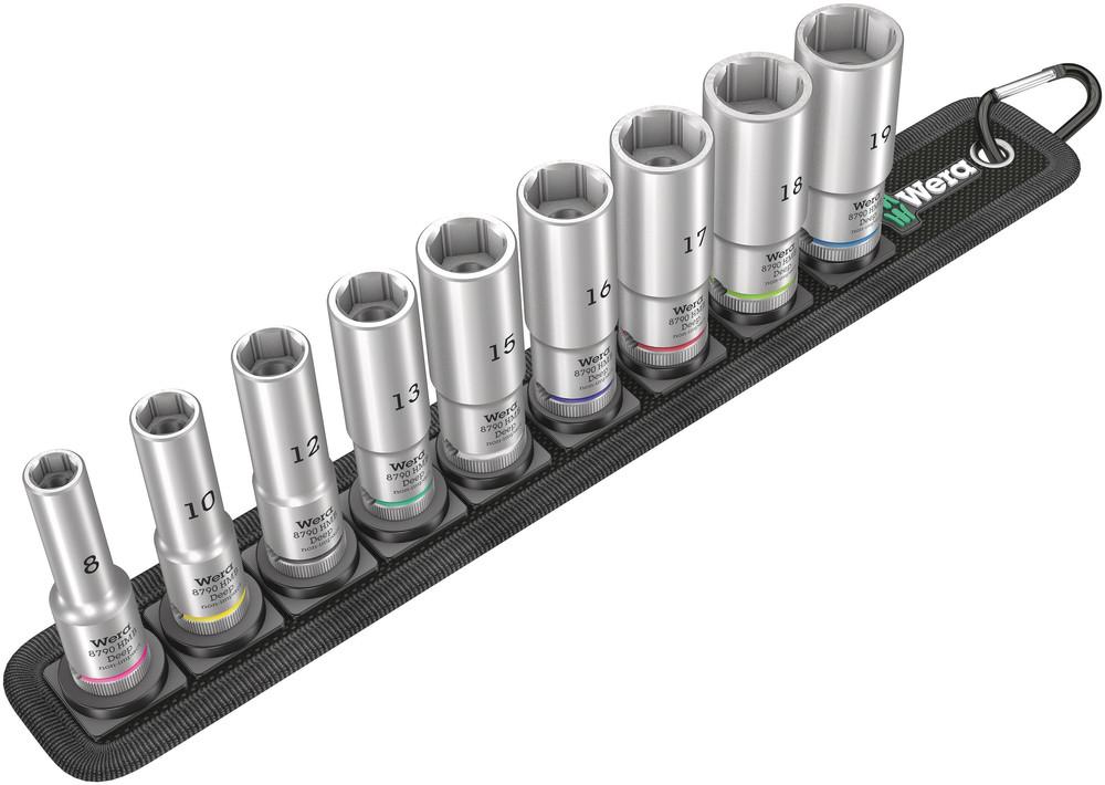 Belt B Deep 1 (8790 HMB Deep Sockets on Belt - 9 piece set<span class=' ItemWarning' style='display:block;'>Item is usually in stock, but we&#39;ll be in touch if there&#39;s a problem<br /></span>