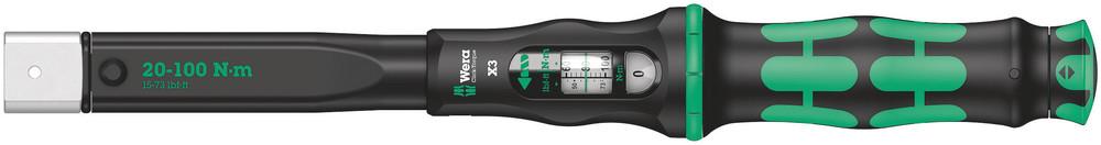 Click-Torque X3 Torque wrench 20-100 Nm<span class=' ItemWarning' style='display:block;'>Item is usually in stock, but we&#39;ll be in touch if there&#39;s a problem<br /></span>