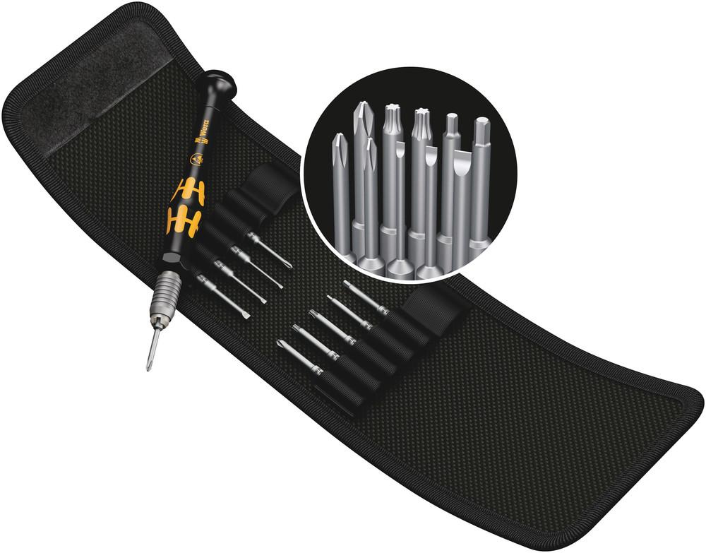 KRAFTFORM KOMPAKT MICRO-SET ESD/11 SB BIT SET WITH HANDLE AND INTER-CHANGEABLE BLADES<span class=' ItemWarning' style='display:block;'>Item is usually in stock, but we&#39;ll be in touch if there&#39;s a problem<br /></span>