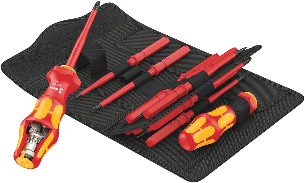 Kraftform Kompakt Turbo VDE Imperial Set with VDE blades in textile pouch<span class=' ItemWarning' style='display:block;'>Item is usually in stock, but we&#39;ll be in touch if there&#39;s a problem<br /></span>