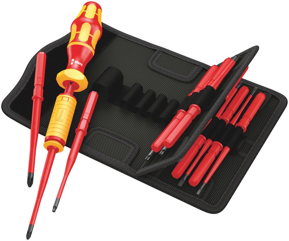 KRAFTFORM KOMPAKT VDE TORQUE 1.2 -3.0 NM BIT SET WITH HANDLE AND INTER-CHANGEABLE BLADES<span class=' ItemWarning' style='display:block;'>Item is usually in stock, but we&#39;ll be in touch if there&#39;s a problem<br /></span>