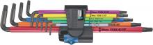 Wera Tools 05024470001 - 967/9 TX XL Multicolour HF 1 L-key set with holding function