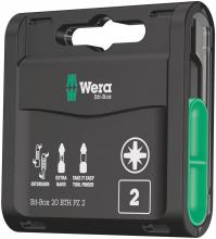 Wera Tools 05057762001 - Bit-Box 20 BTH PZ-855/1 BTH PZ 20 x PZ 2x25;