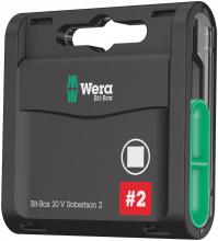 Wera Tools 05057790001 - Bit-Box 20 V Robertson-868/1 V 20 x # 2x25;