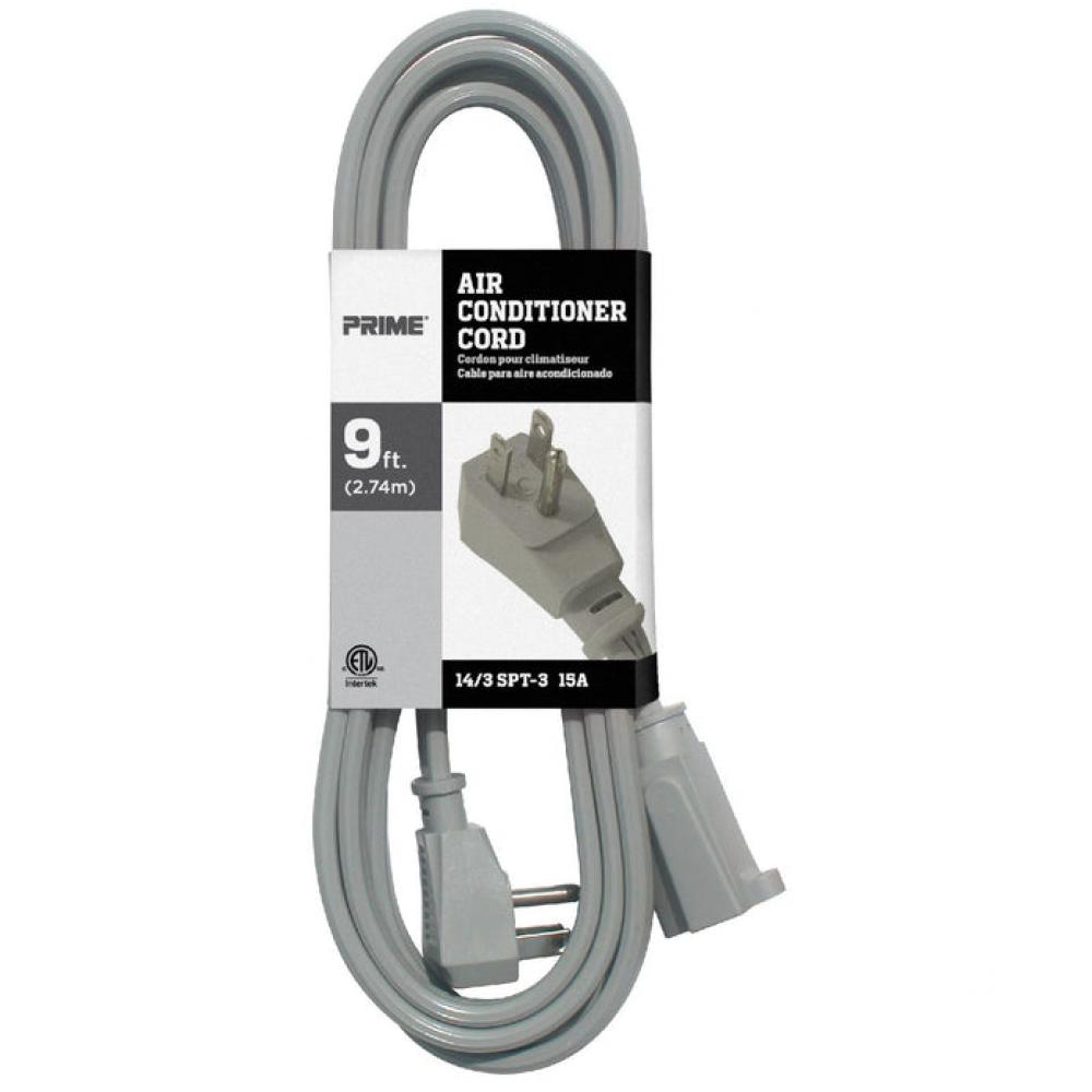 9ft. 14/3 SPT-3 Gray Air Conditioner Cord<span class=' ItemWarning' style='display:block;'>Item is usually in stock, but we&#39;ll be in touch if there&#39;s a problem<br /></span>