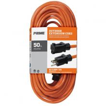 Prime Wire & Cable EC501630 - 50FT 16/3 SJTW Orange Extension Cord